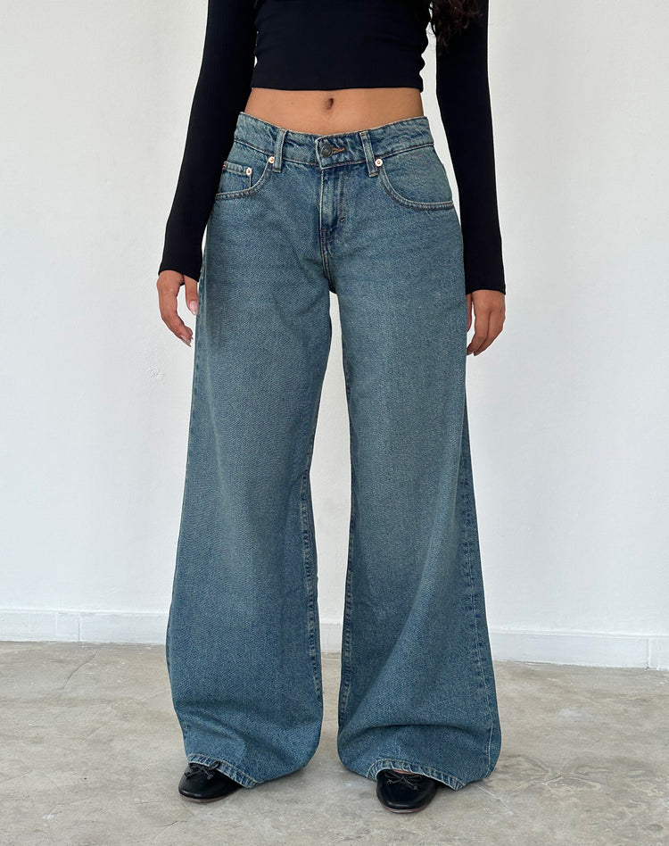 WIDE LEG JEANS