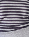 Grey and Black Stripe