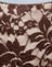  Chocolate Lace with Blue Binding