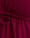 Rayon Jersey Burgundy