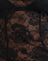 Black with Picot Lace Trim
