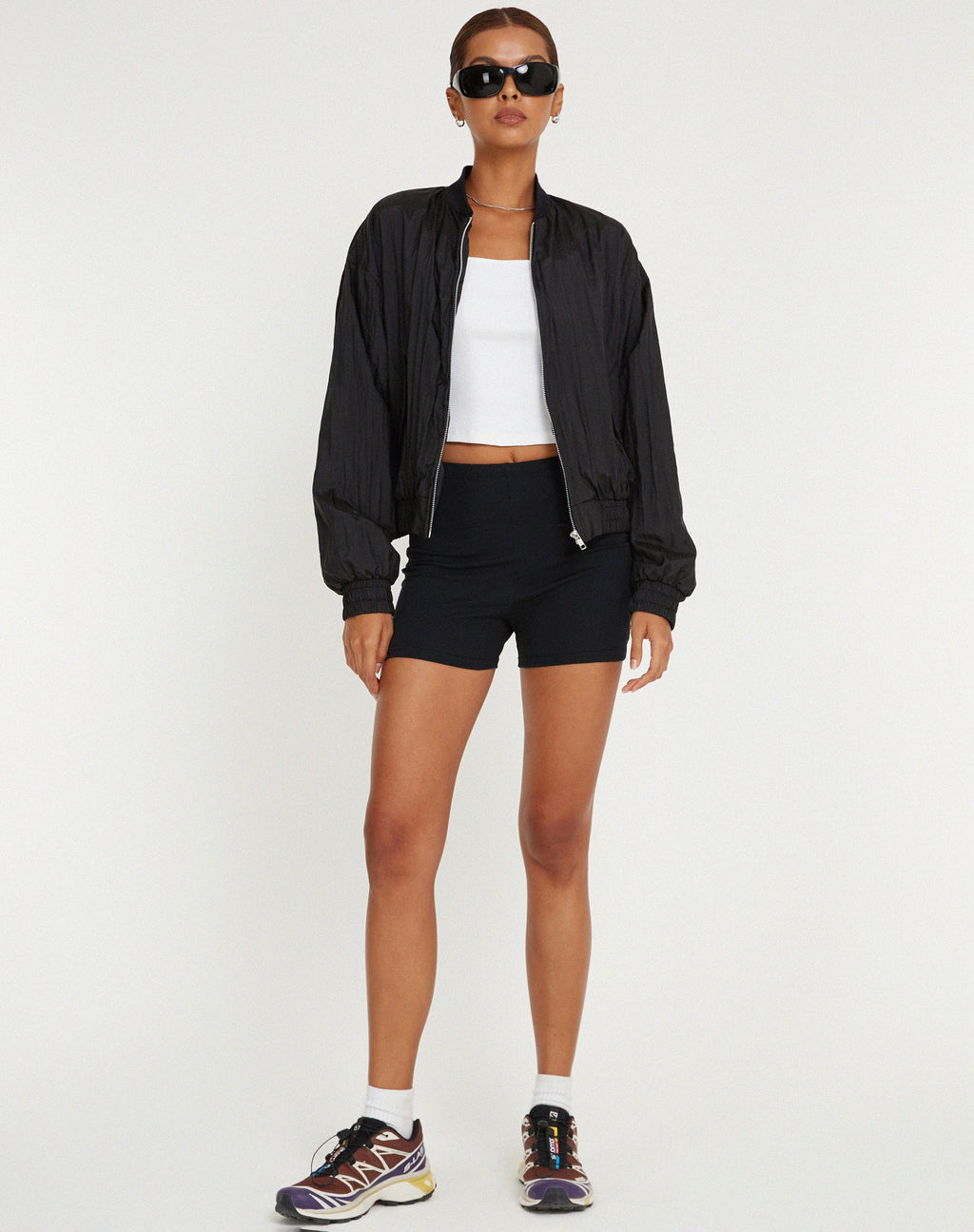 Yuu Shell Jacket in Black