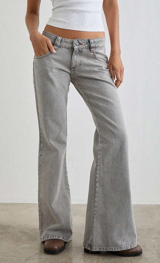 Bell Bottom Low Rise Flare