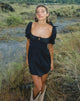 image of Rosmilly Mini Dress in Black