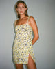 Image of Adara Slip Dress in Sunflower Pop Yellow
