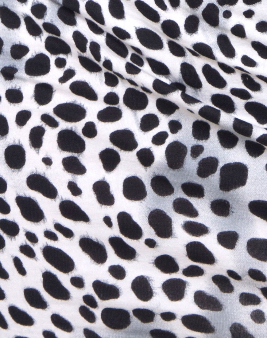 Image of Alvina Bodycon Dress in Dalmatian
