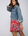 Image of Andrea Skater Skirt in Vintage Fleur