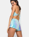Image of Crystal Short in Fishcale Sequin Candy Unicorn