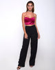 Image of Ari Palazzo Pant in Black