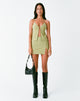 Image of MOTEL X OLIVIA NEILL Pelma Mini Skirt in Tailoring Seafoam Green