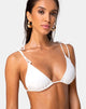 Image of Avella Bikini Top in Ivory