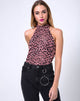 Image of Baja Bodice in Pink Cheetah