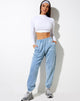 Image of Basta Jogger in Washed Blue Angel Energy Wings