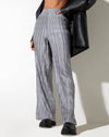 IMAGE OF Bian Trouser in Crinkle Silver