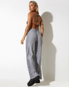 IMAGE OF Bian Trouser in Crinkle Silver