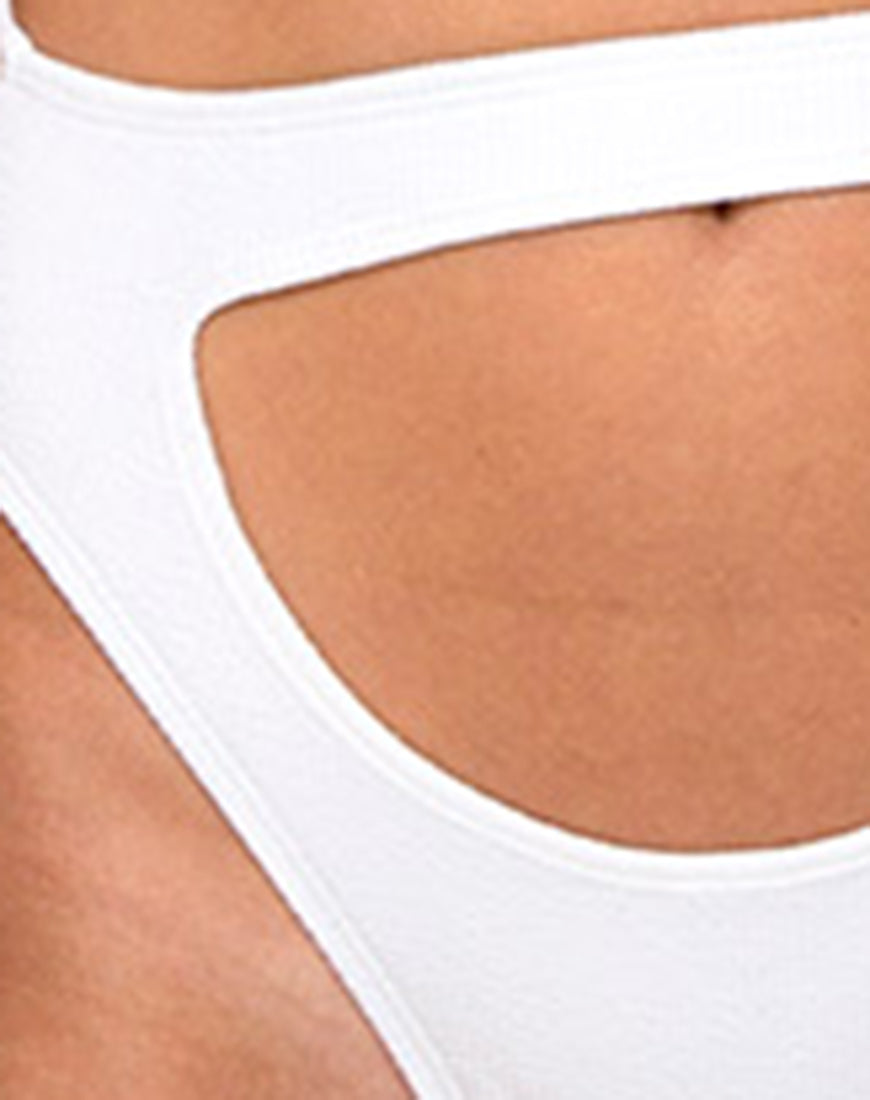 Image of Bound Bikini Top in White
