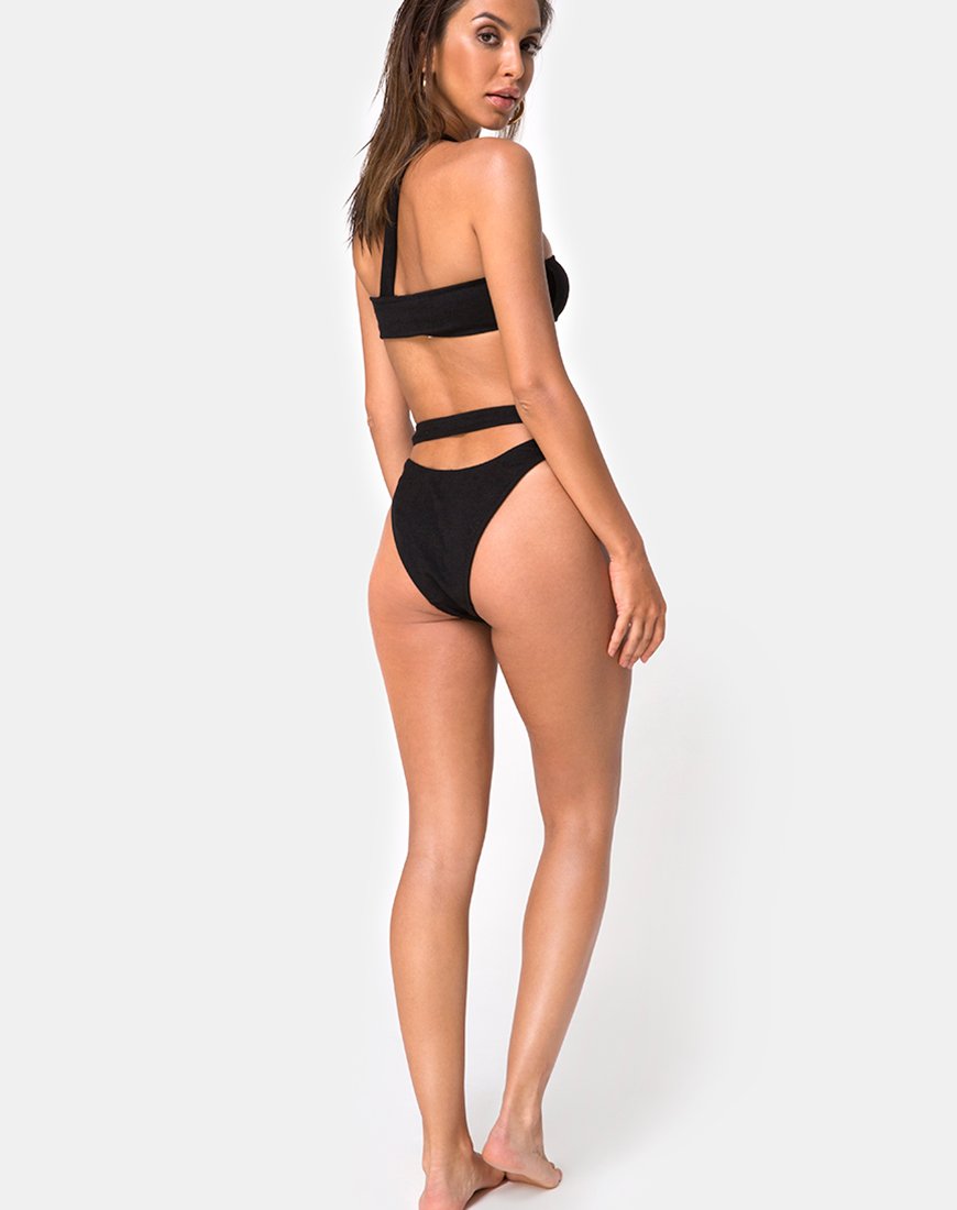 Image of Bound Bikini Bottom in Black