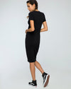 Image of Callow Bodycon Dress in Black