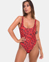 Image of Goddess Swimsuit in Chinese Fire Dragon