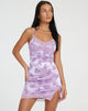 image of Coti Bodycon Dress in Rose Flock Lilac
