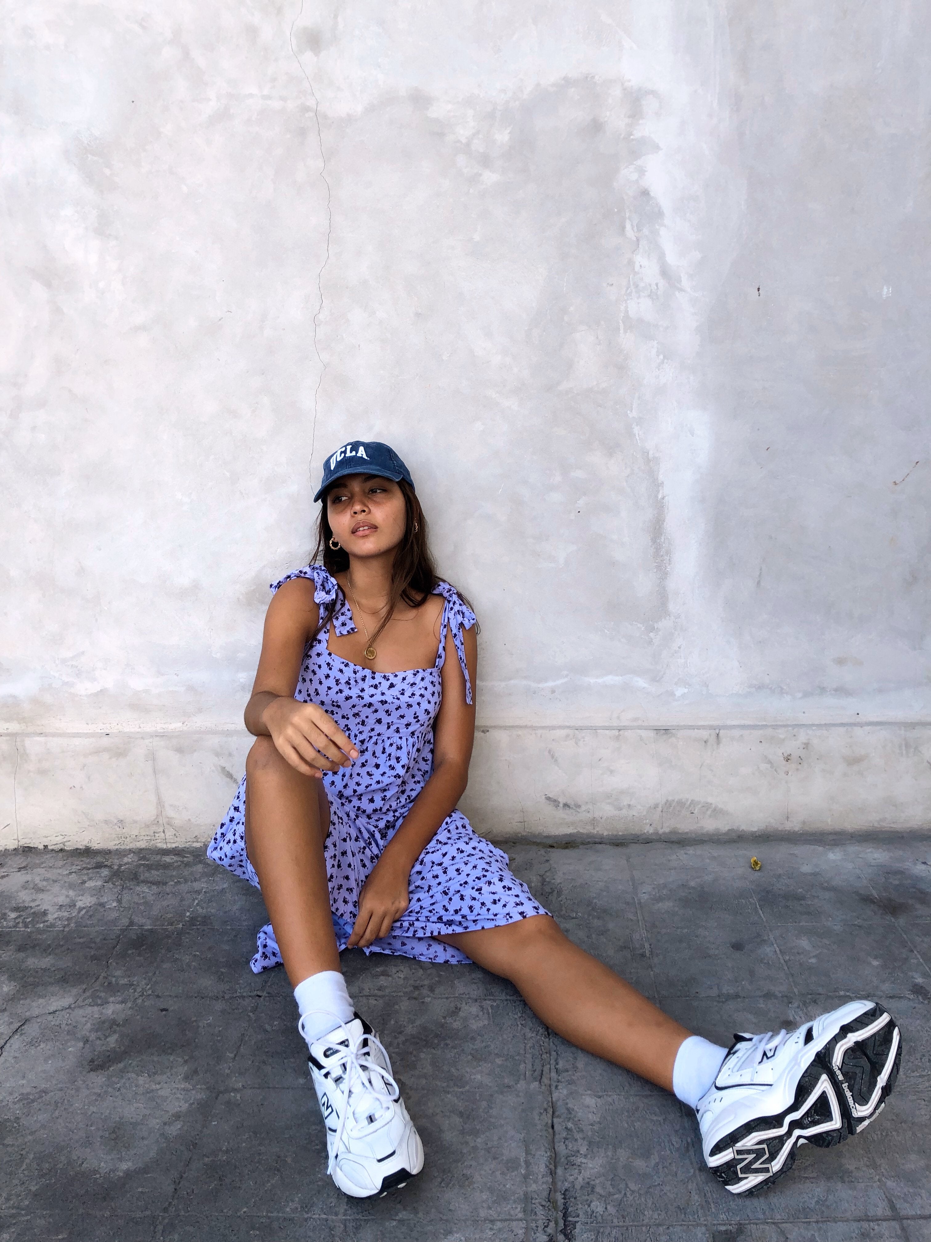 Image of Dorothy Midi Dress in Dainty Daisy Lilac