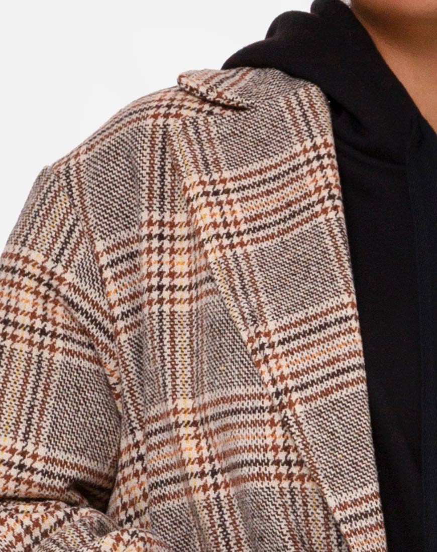 Image of Duster Coat in Winston Check