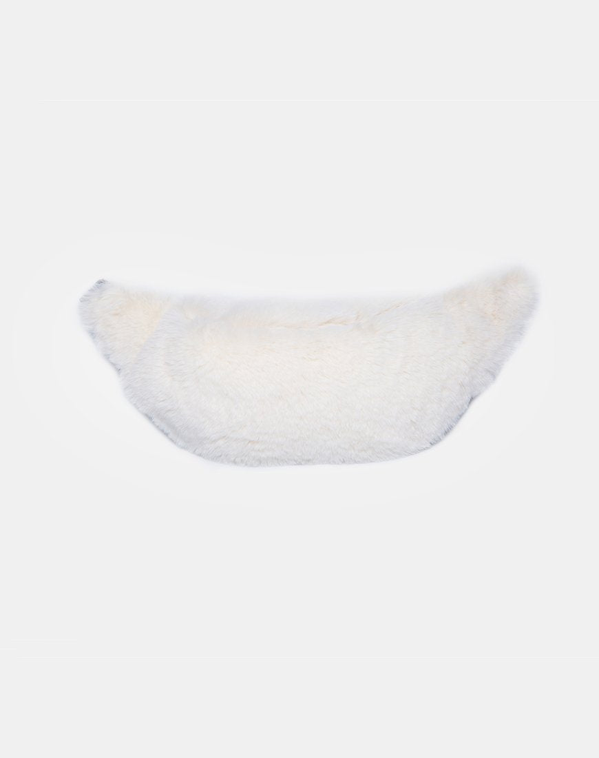 Image of Bumbag in Fur White