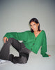 Image of Faya Cardi in Knit Green