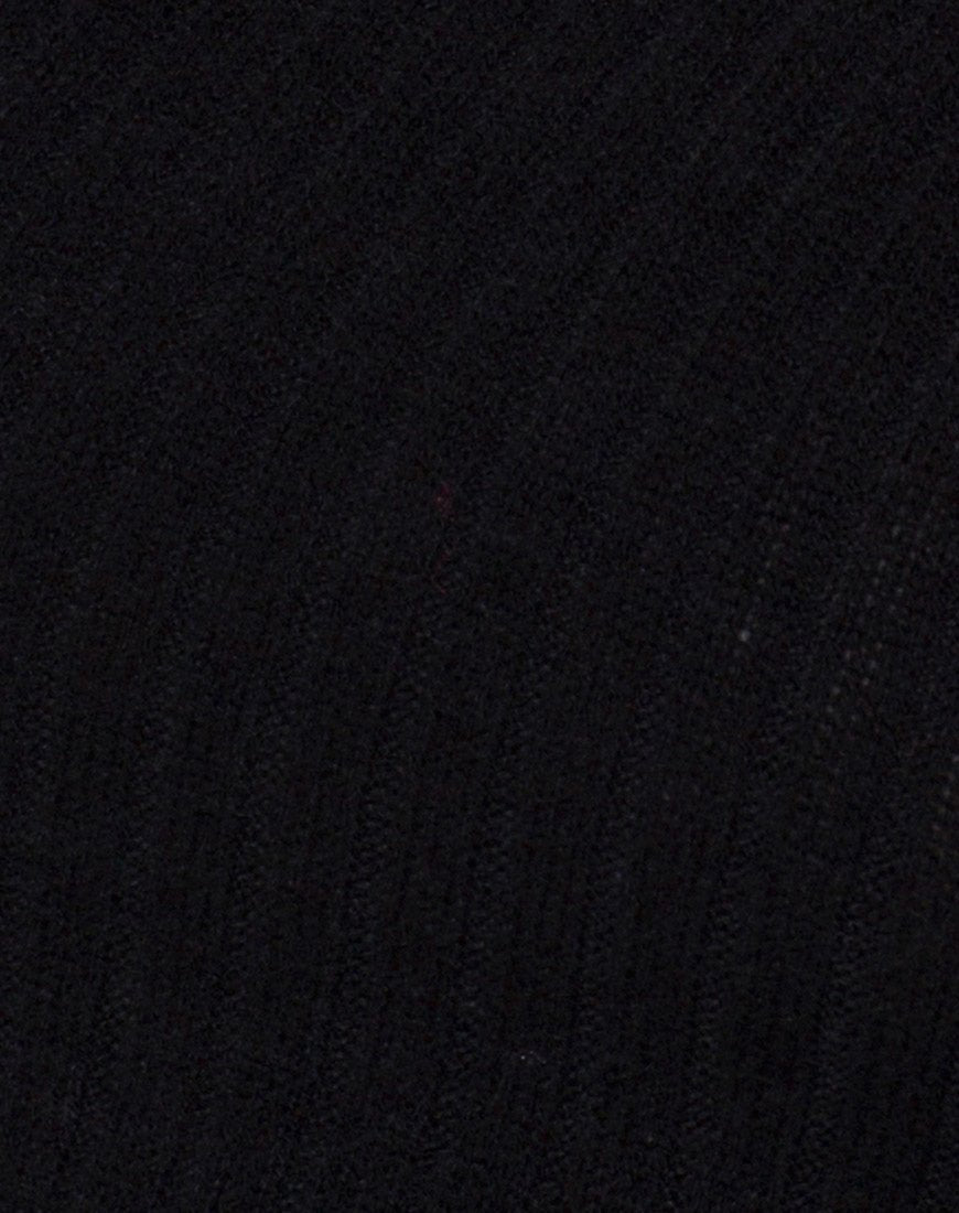 Image of Fiax Top in Rib Black