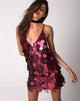 Image of Finn Dress in Rose Big Disc Sequin