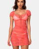 Image of Guenetta Dress in Pink Net