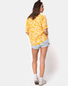 Image of Hawaiian Shirt in Sunkissed Yellow Floral