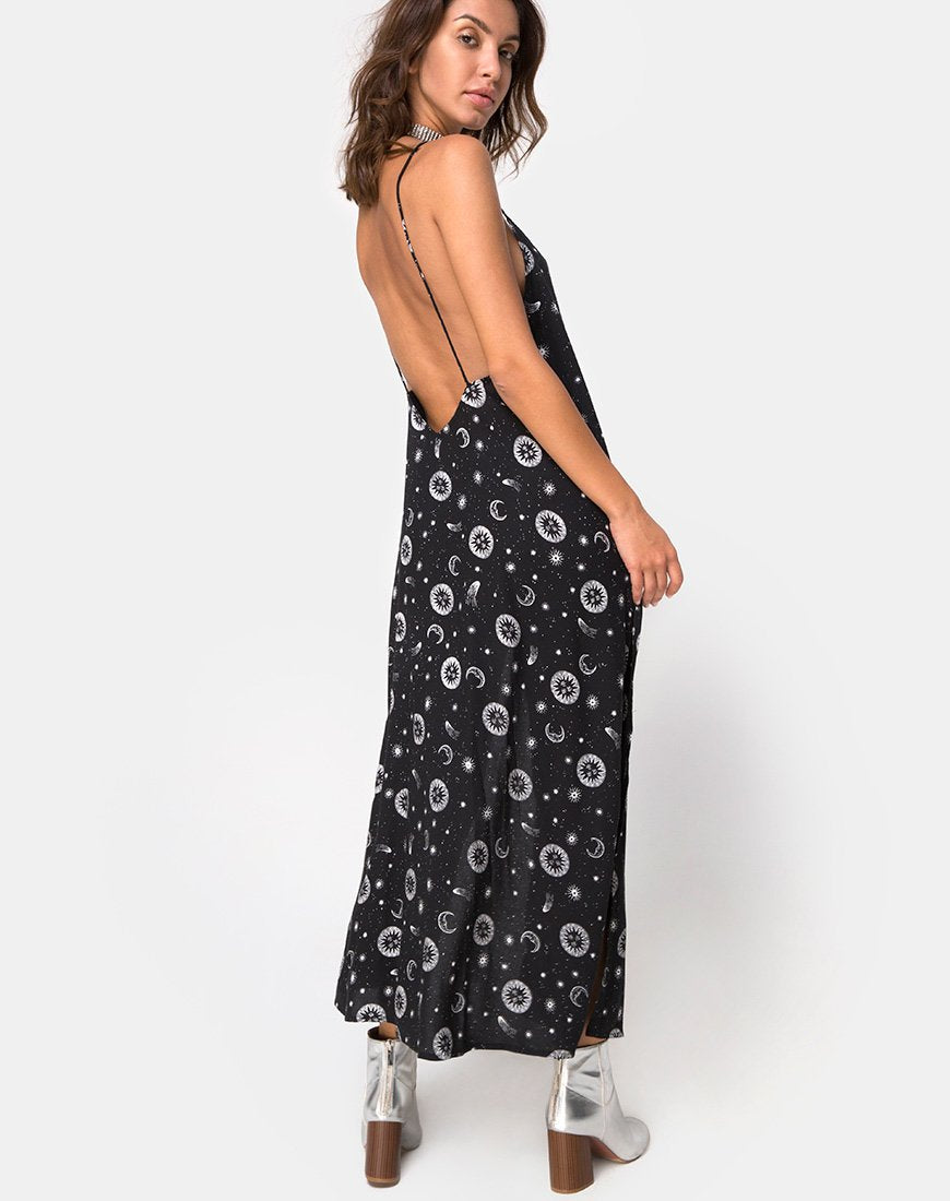 Image of Hime Maxi Dress in Small Celestial Black  X Princess Polly