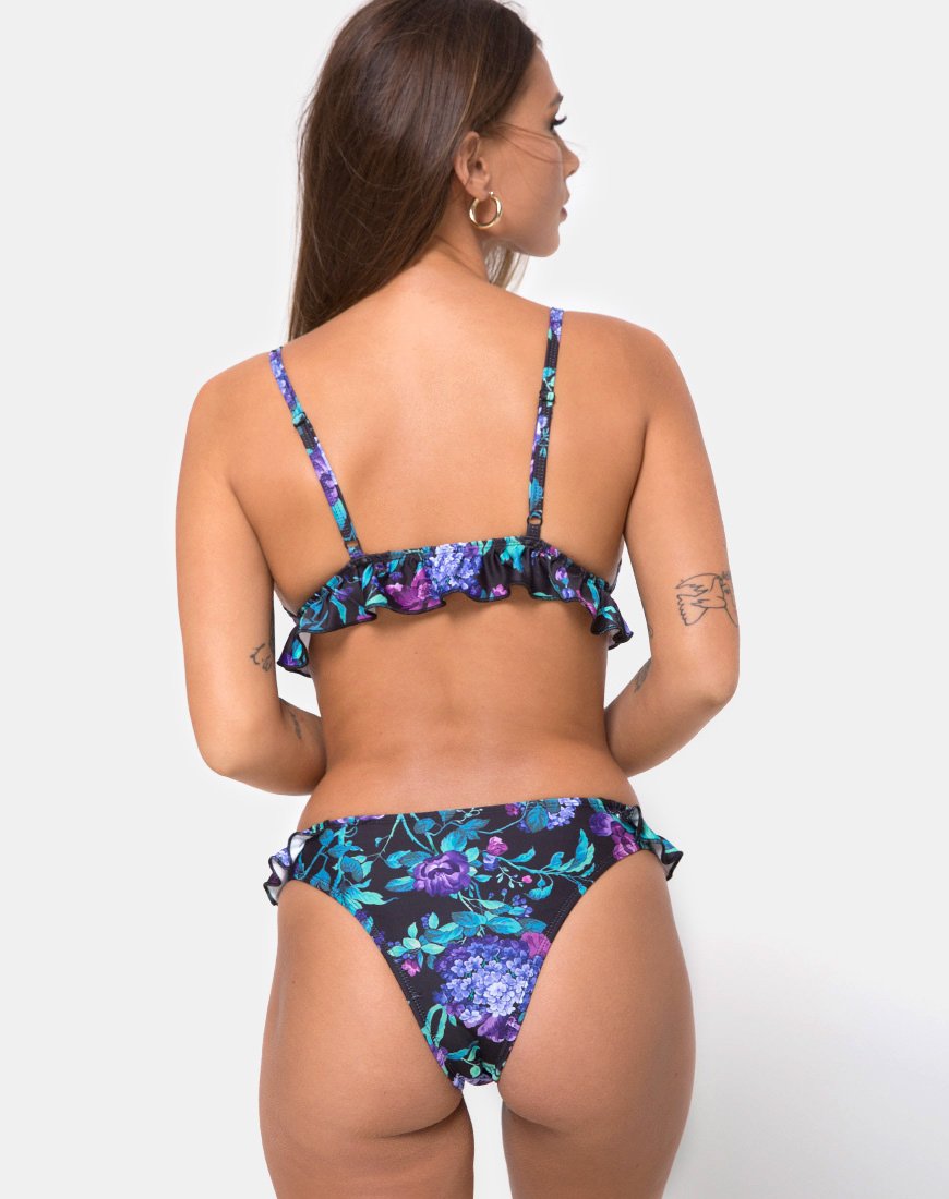 Ilona Bikini Top in Violet Dreams