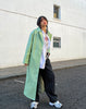 image of Ejo Trench Coat in PU Mint