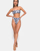 Image of Izarla Bikini Bottom in Cherub Grey