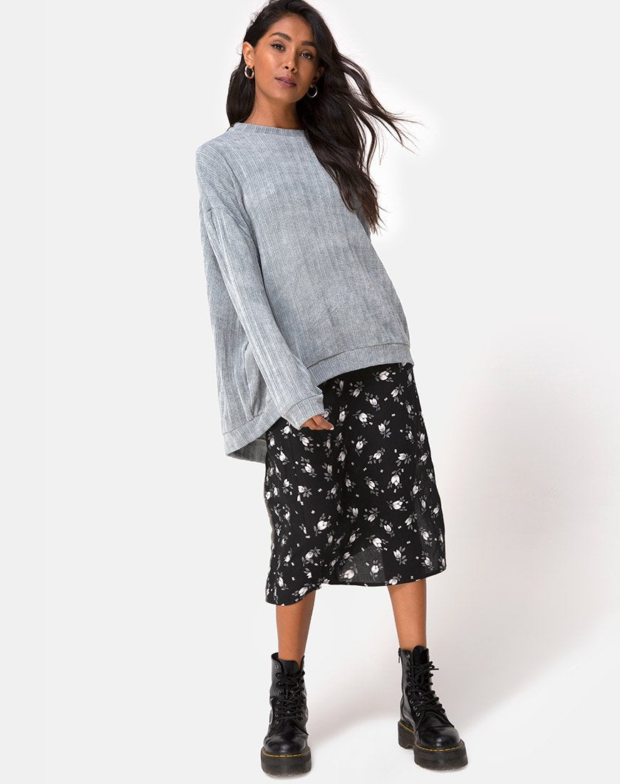 Image of Jama Jumper in Knit Silver