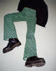 image of Jopan Trouser in Retro Tile Green
