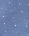 Image of Kajoon Playsuit in Blue Denim Hot Fix