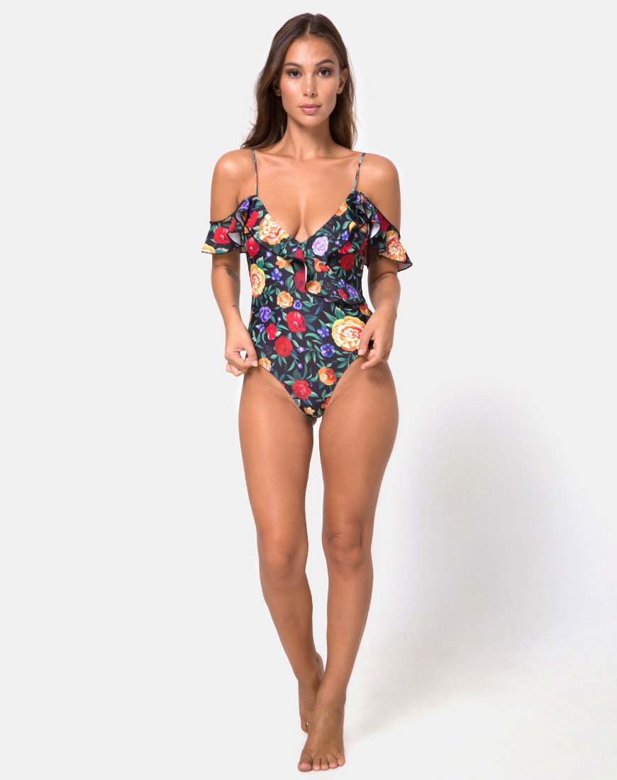 Image of Keenan Swimsuit in Senorita Rose