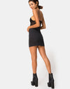 Image of Kimber Skirt in Pinstripe Black