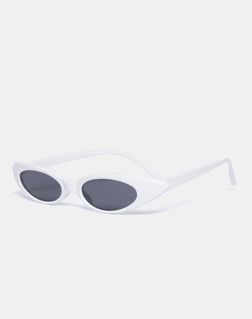 Image of Kourt Sunglasses in White