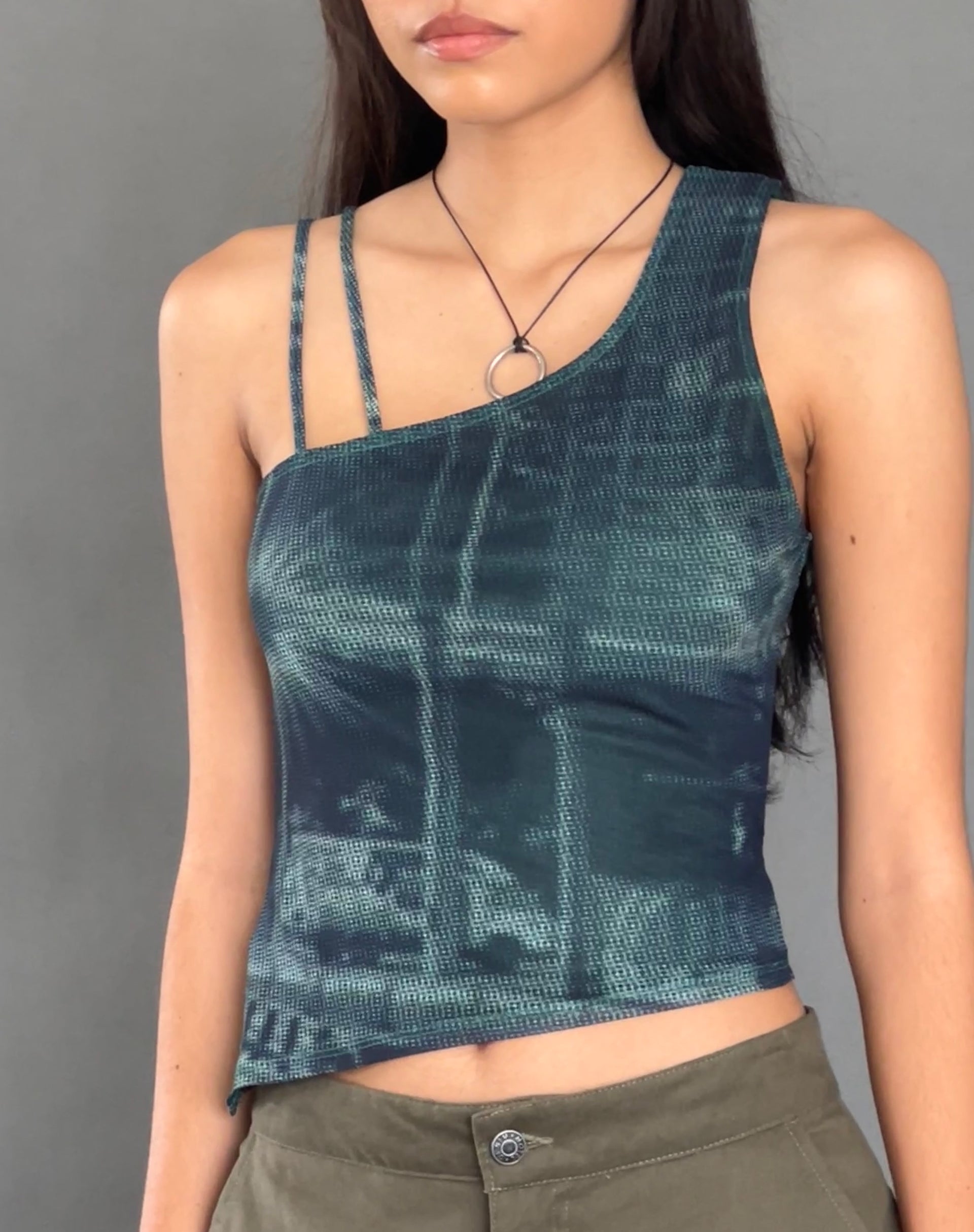 image of Lanica Top in Cityscape Green