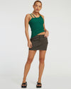 image of Lanica Top in Forest Green