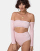 Image of Lesta Short in Fluffy Knit Candy