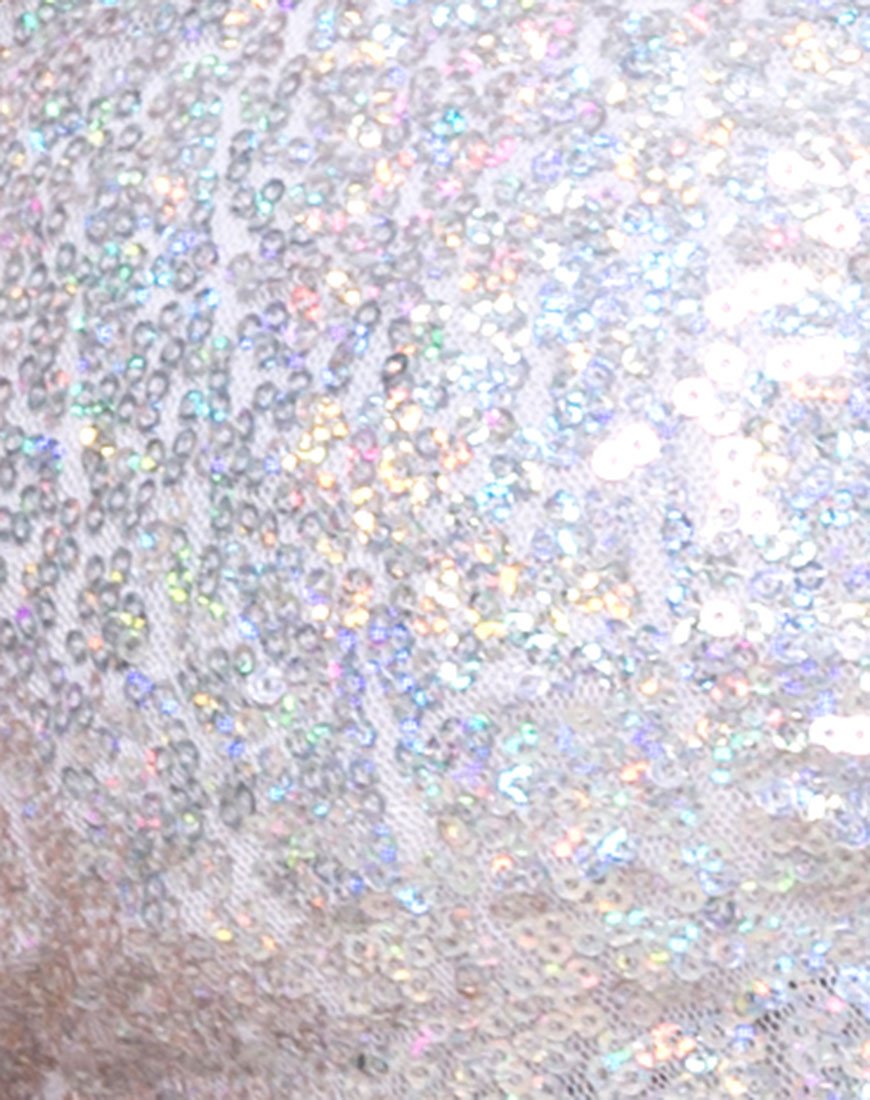 Image of Maise Bottom Bikini in Sequin Diamond Shine