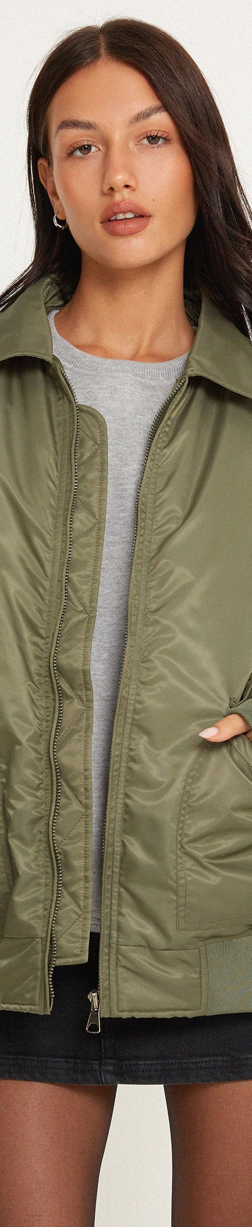 image of Manik Jacket in Khaki Green