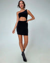 Image of Mireya Cutout Dress in Black