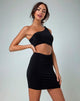 Image of Mireya Cutout Dress in Black