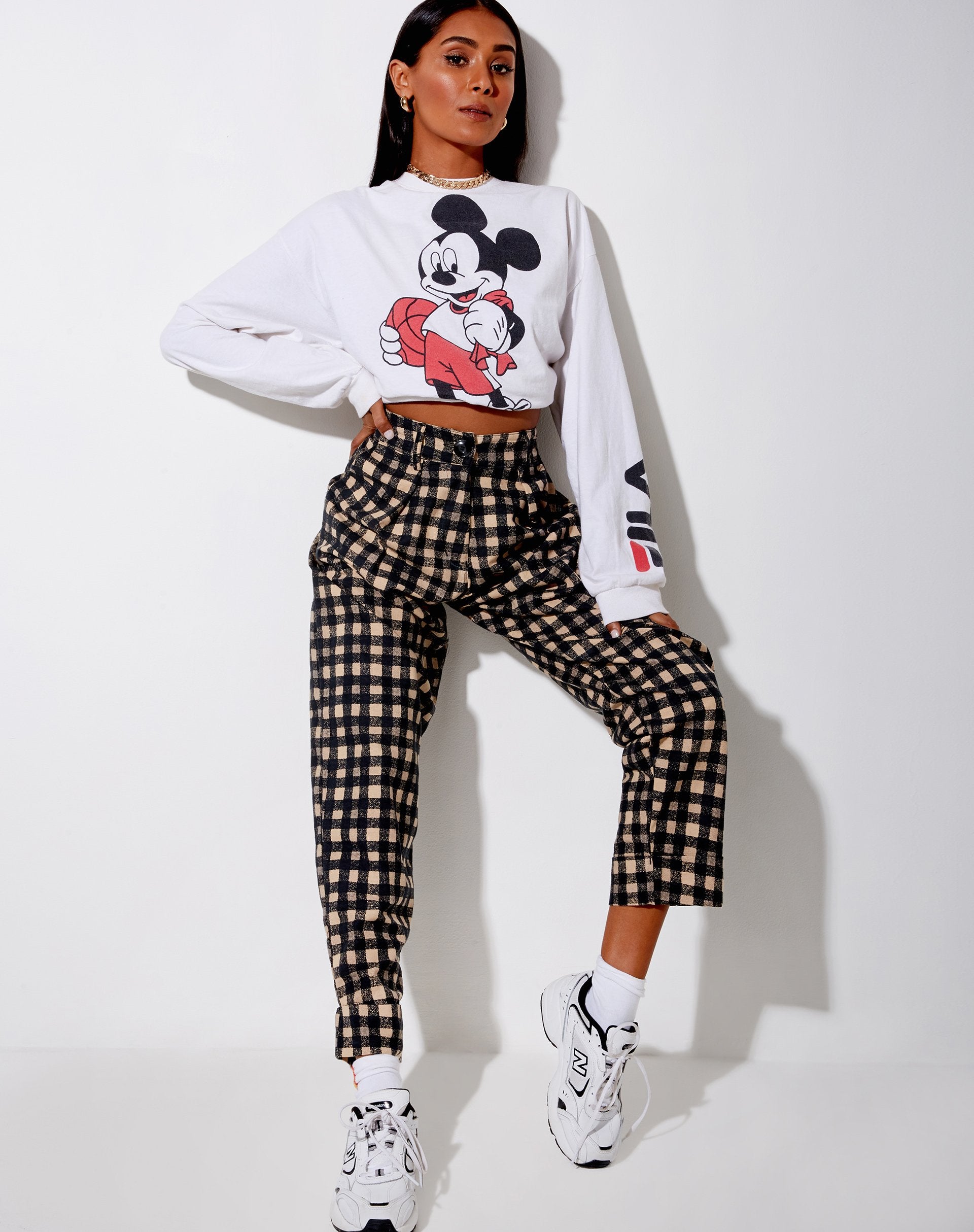 Image of Misca Trouser in 90s Grunge Check